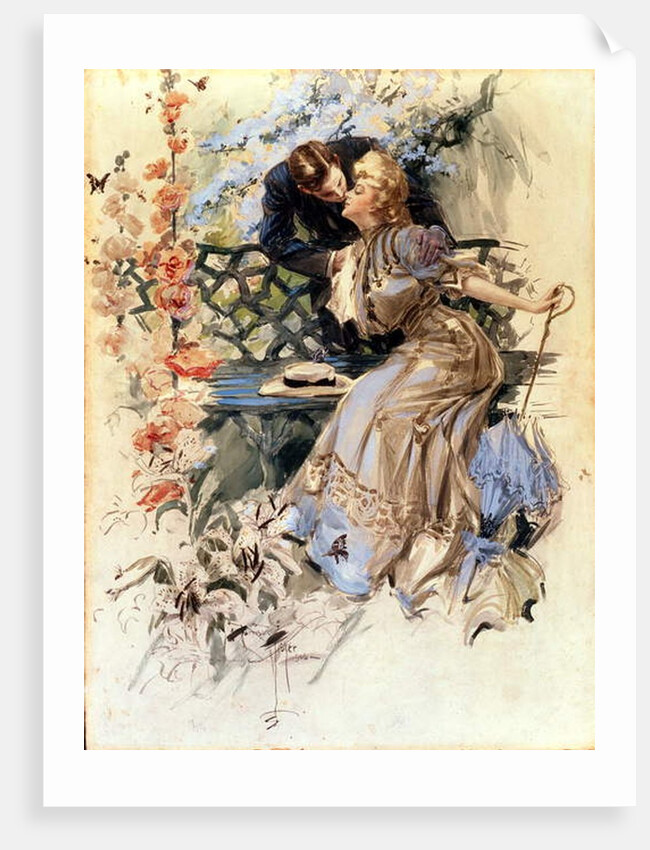 Engagement Days, 1906 by Harrison Fisher