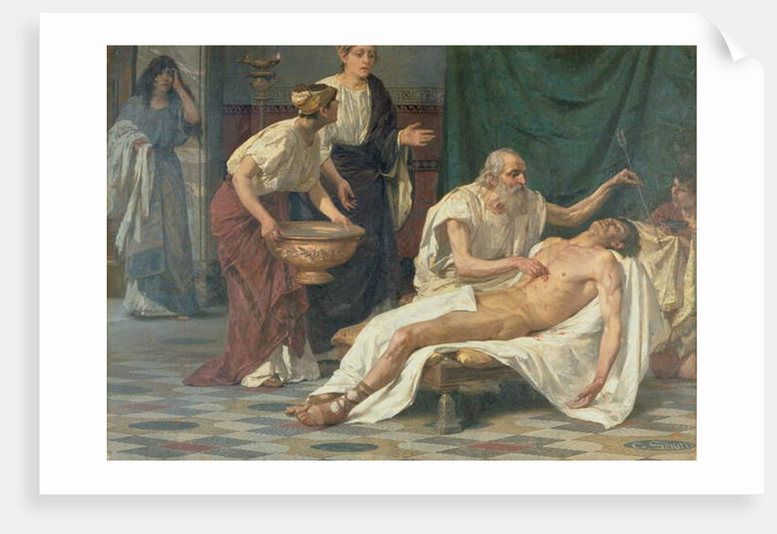 St. Sebastian by Giuseppe Sciuti