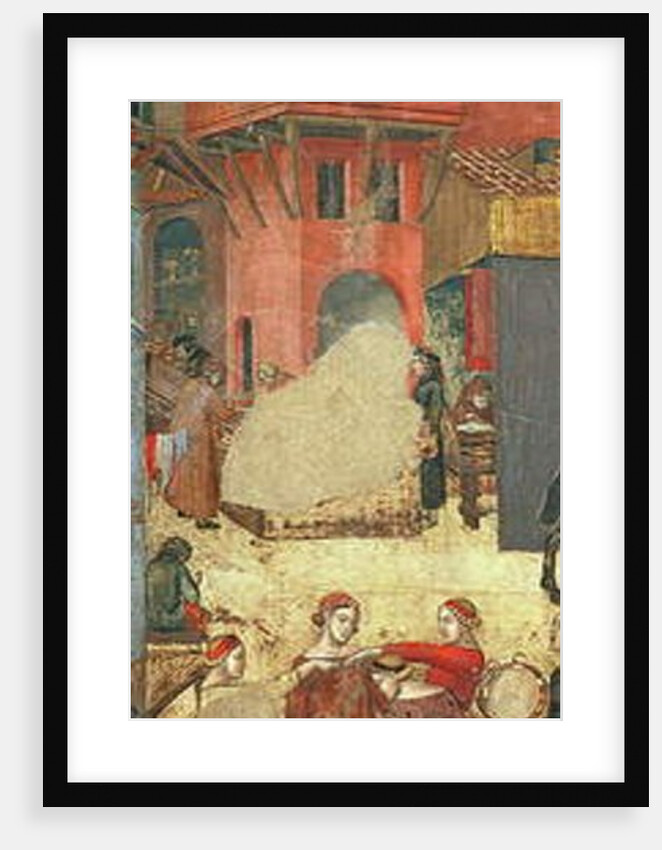 Good Government in the City,1338-40 by Ambrogio Lorenzetti