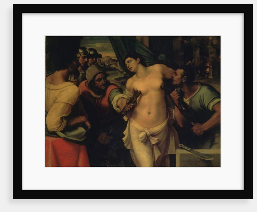 The Martyrdom of St. Agatha, 1520 by Sebastiano del Piombo