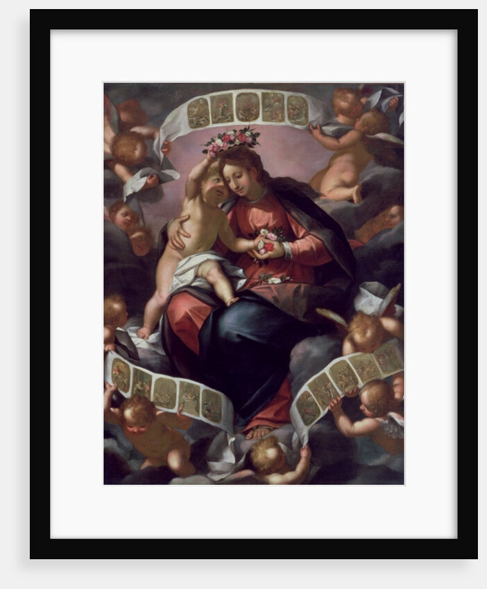 Madonna of the Rosary by Giovanni Battista Paggi