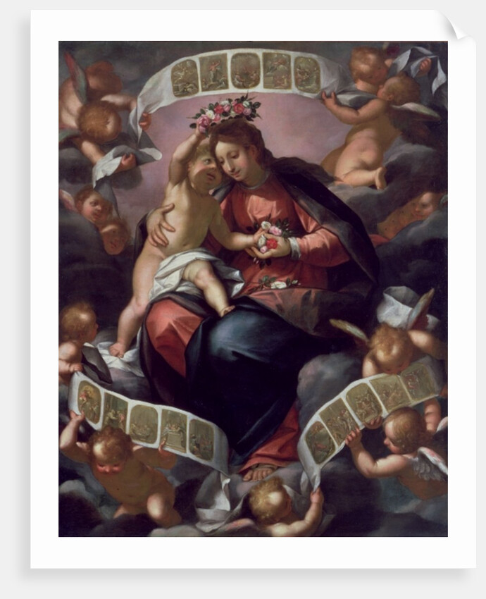 Madonna of the Rosary by Giovanni Battista Paggi