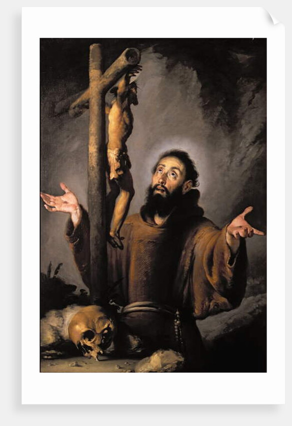 St. Francis by Bernardo Strozzi