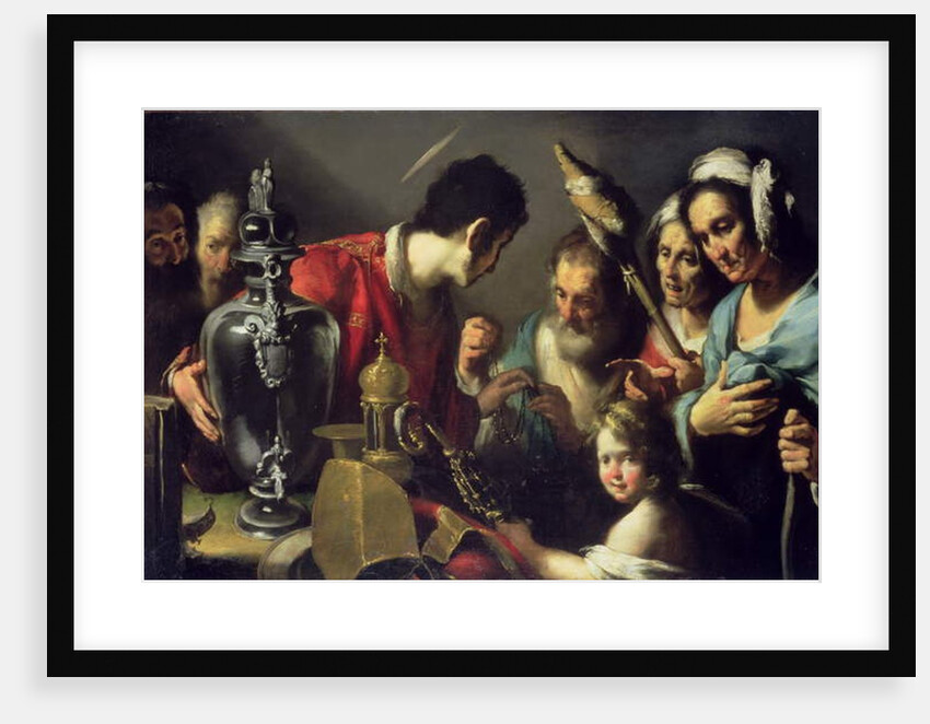 The Charity of St. Lawrence by Bernardo Strozzi