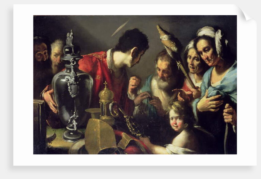 The Charity of St. Lawrence by Bernardo Strozzi