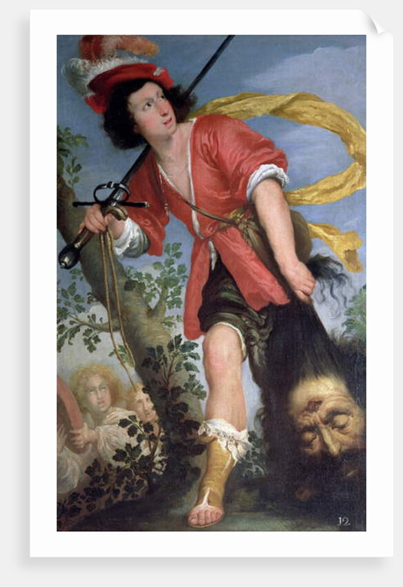 David with the Head of Goliath by Bernardo Strozzi