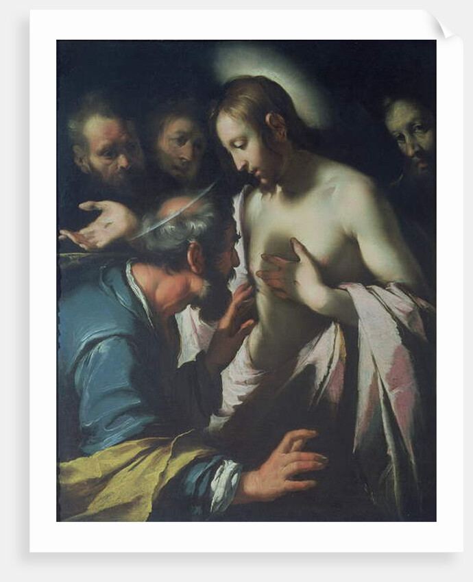 The Incredulity of St. Thomas by Bernardo Strozzi