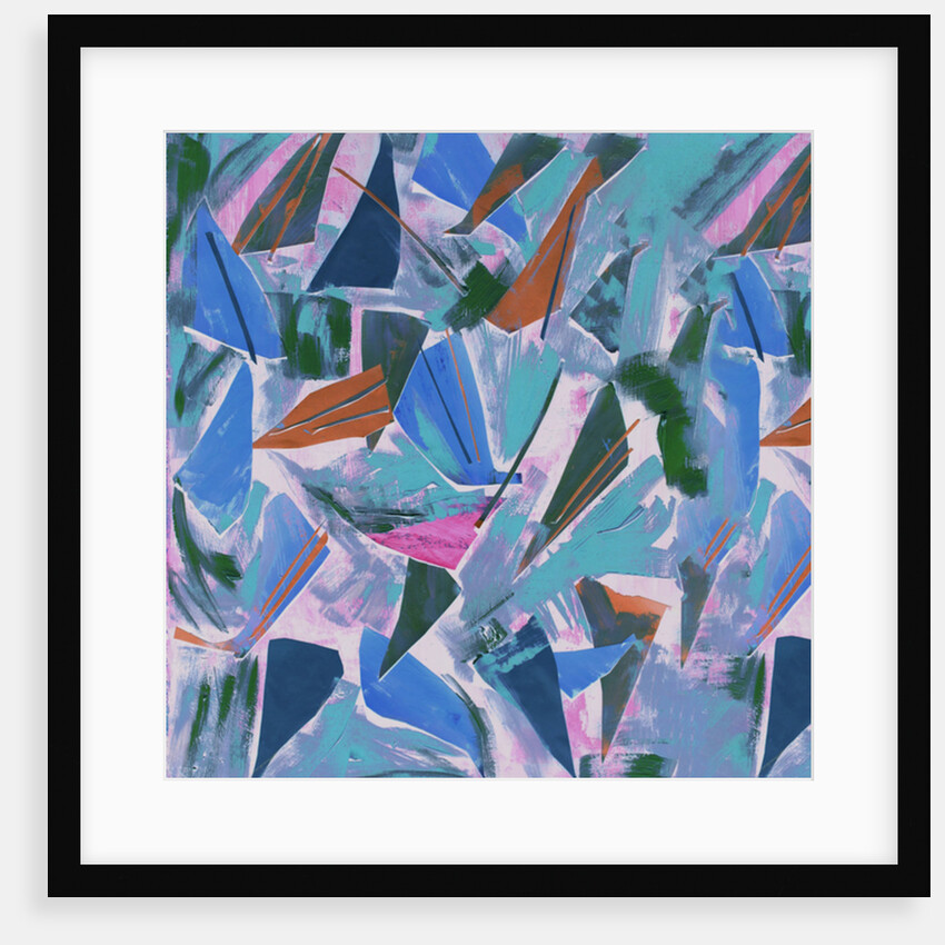 Ground Sample in Blue, 2017 by David McConochie
