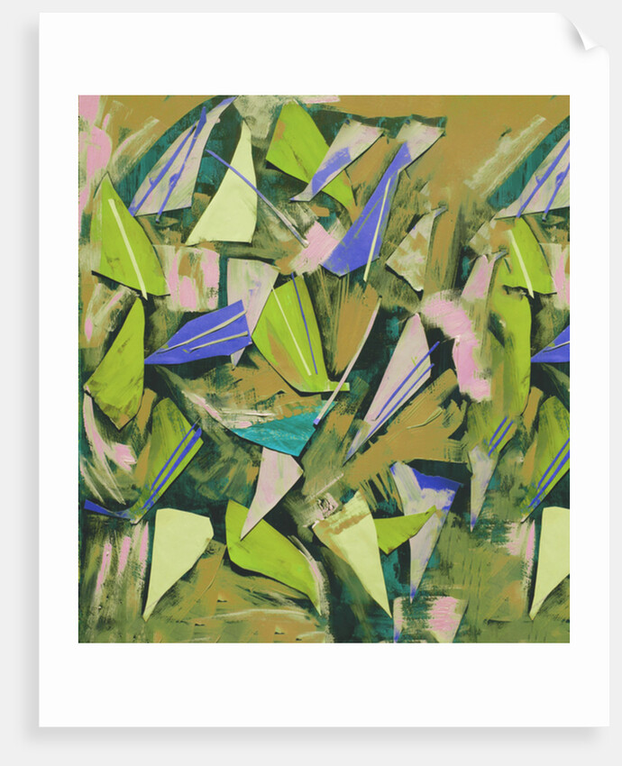 Ground Sample in Green, 2017 by David McConochie