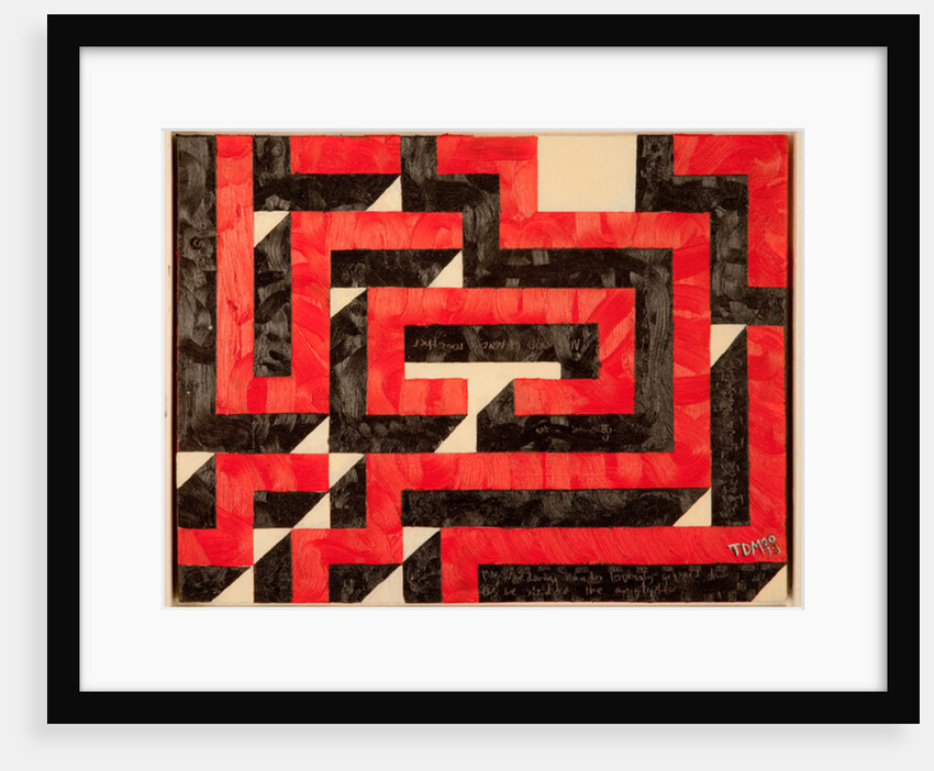warren fletcher maze, 2016 by Thomas MacGregor