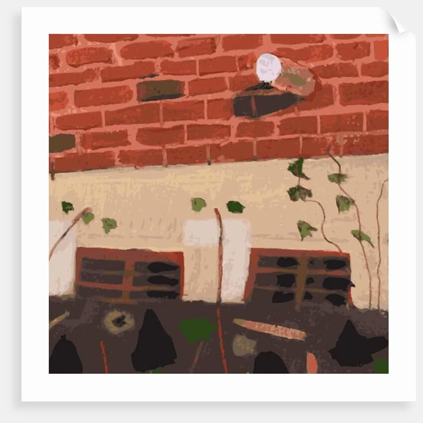 Hackney marshes Cricket pavilion air vent #2 detail, 2017 by Thomas MacGregor