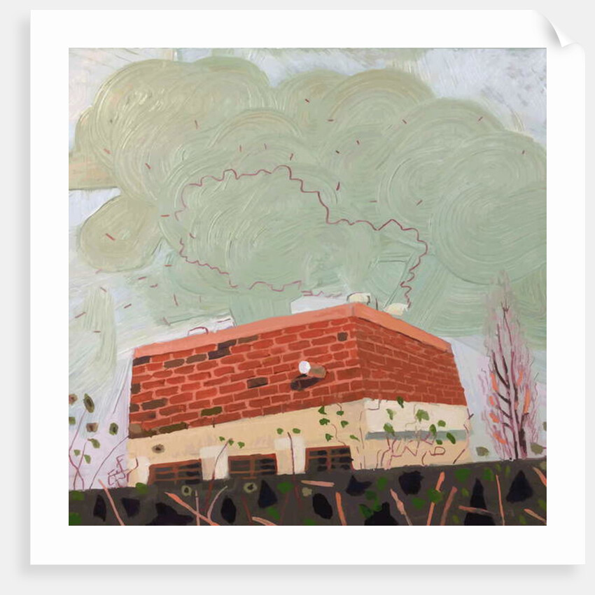 Hackney marshes Cricket pavilion air vent #2, 2017 by Thomas MacGregor