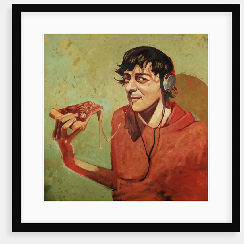 Pizza guy, 2007 by Thomas MacGregor