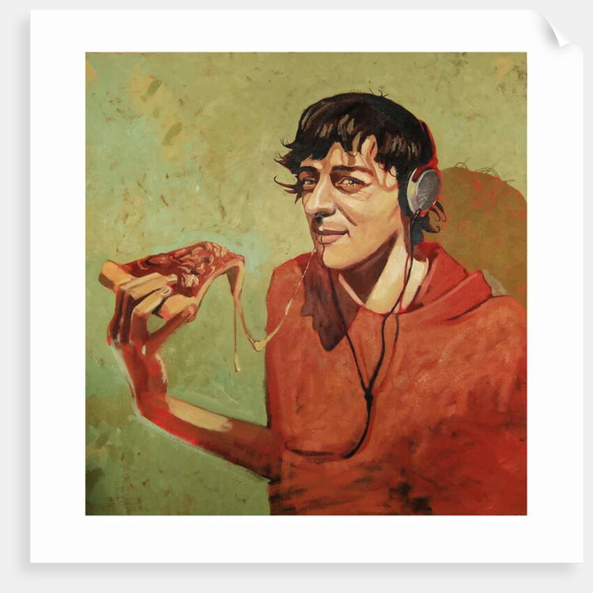 Pizza guy, 2007 by Thomas MacGregor