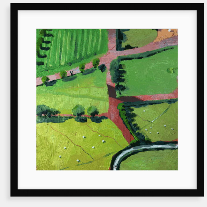 View over Safron Walden or Thaxted, 2017 by Thomas MacGregor