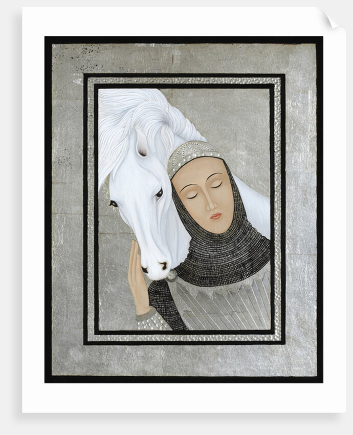 Joan Gathers Strength, 2017 by Jodi Simmons