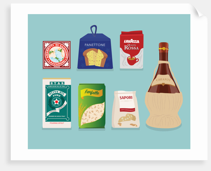 Italian Deli, 2017 by Claire Huntley