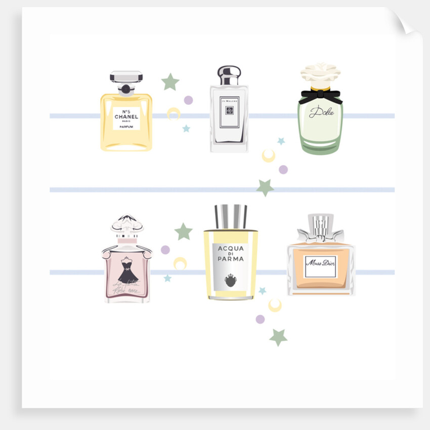 Classic Perfumes, 2017 by Claire Huntley