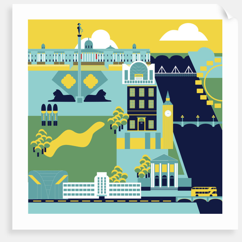 Charing Cross to Victoria, 2017 by Claire Huntley