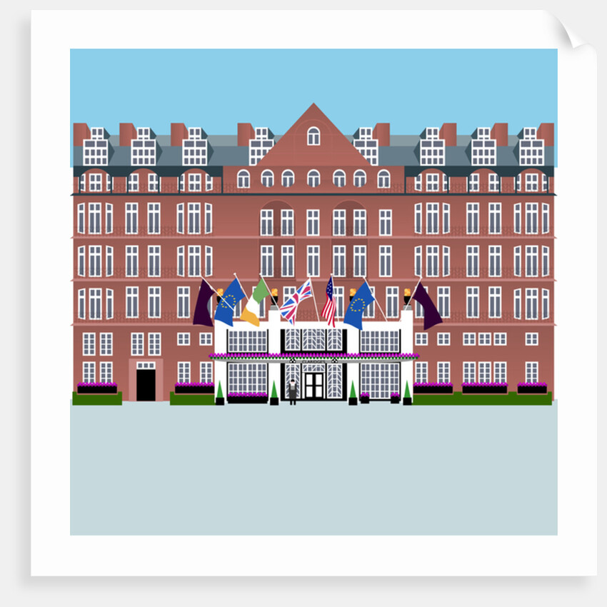 Claridges Hotel, 2017 by Claire Huntley