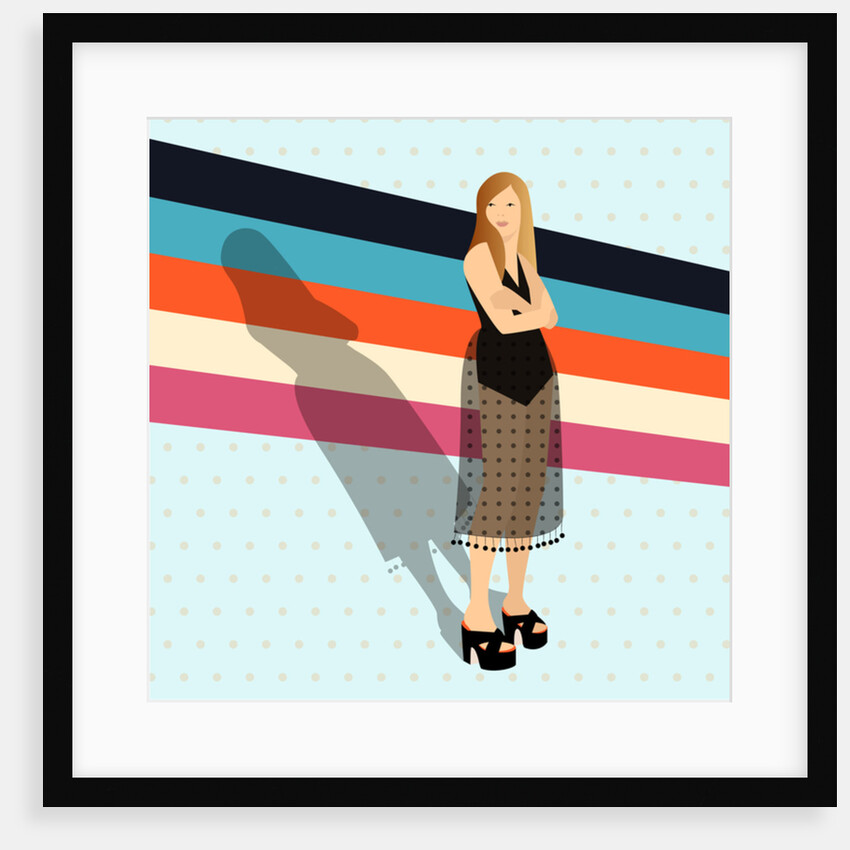 Fashion Stripes, 2017 by Claire Huntley