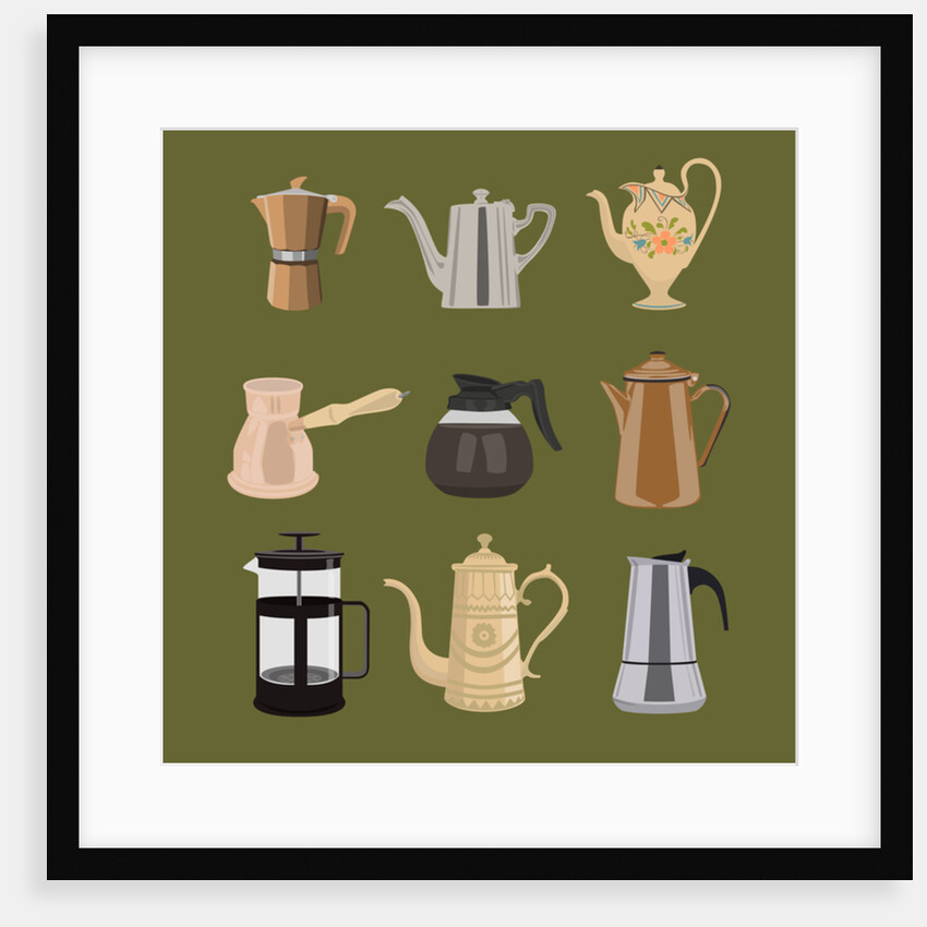 Coffee Pots, 2017 by Claire Huntley