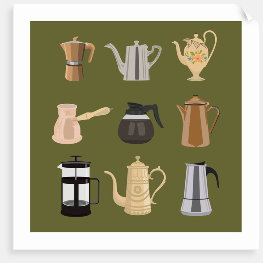 Coffee Pots, 2017 by Claire Huntley
