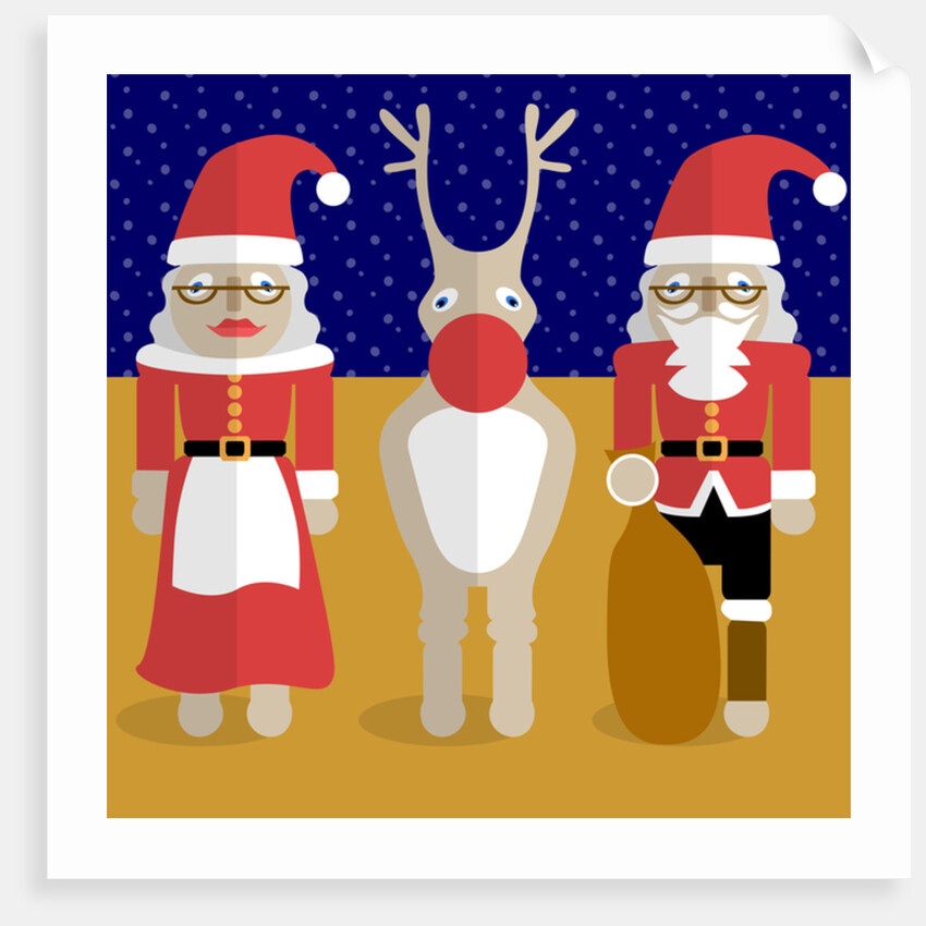 Christmas Family, 2017 by Claire Huntley