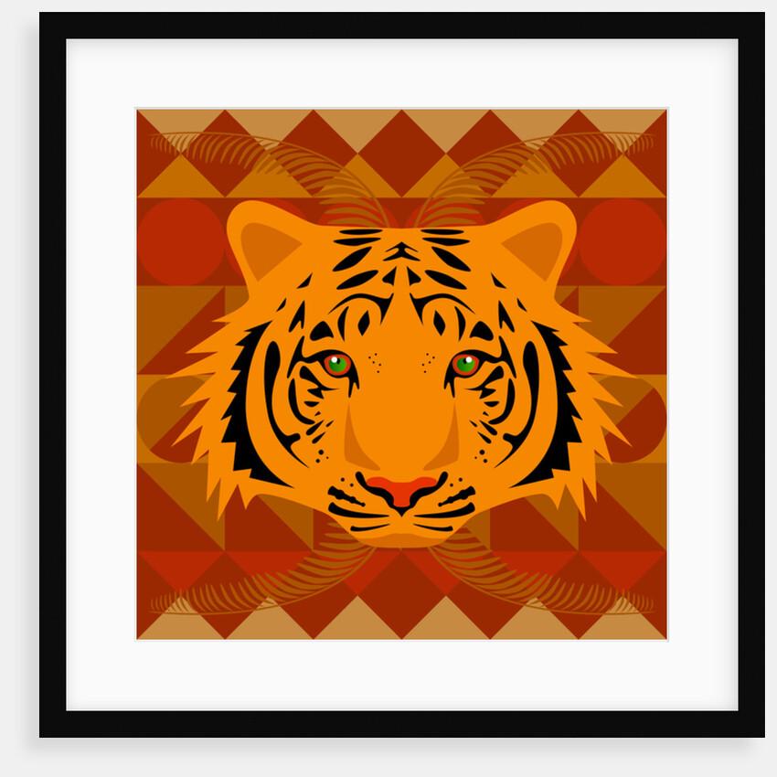 Aztec Tiger, 2017 by Claire Huntley