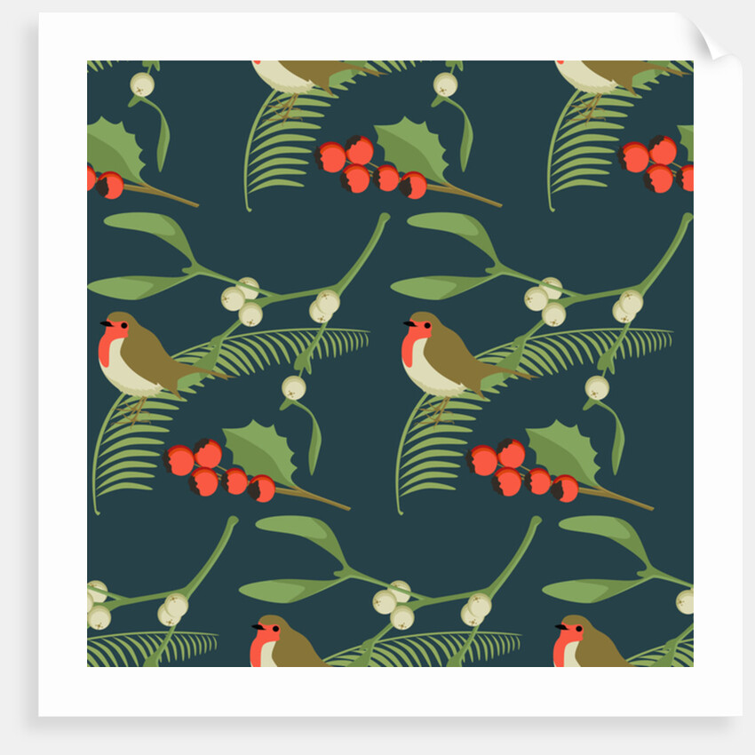 Christmas Robin, 2017 by Claire Huntley