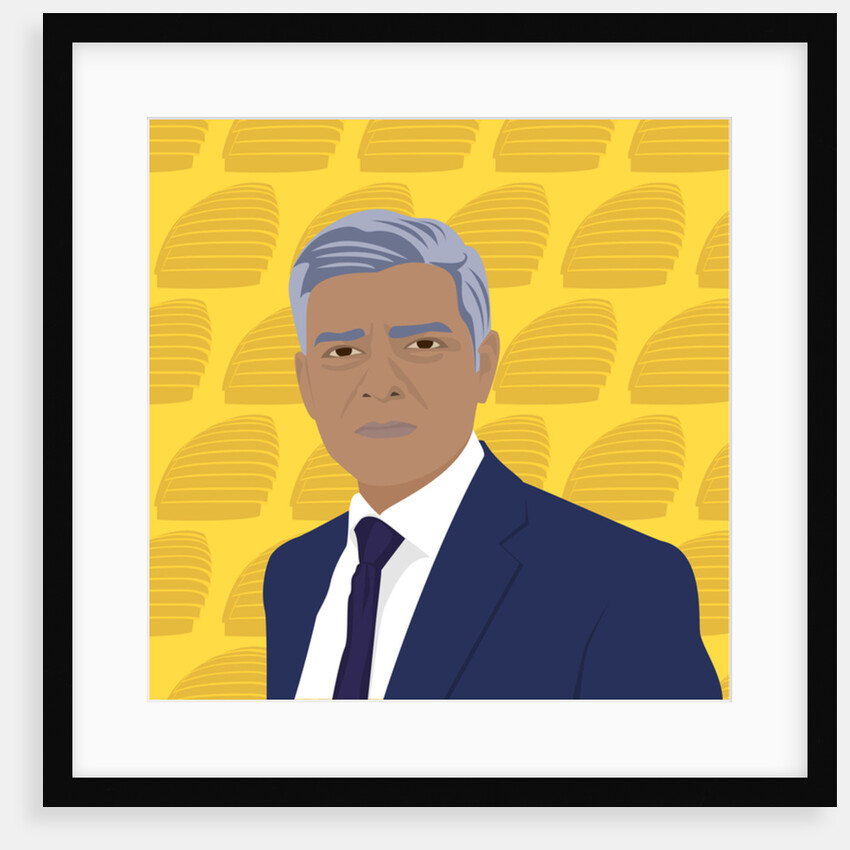 Sadiq Khan, Mayor of London, 2017 by Claire Huntley
