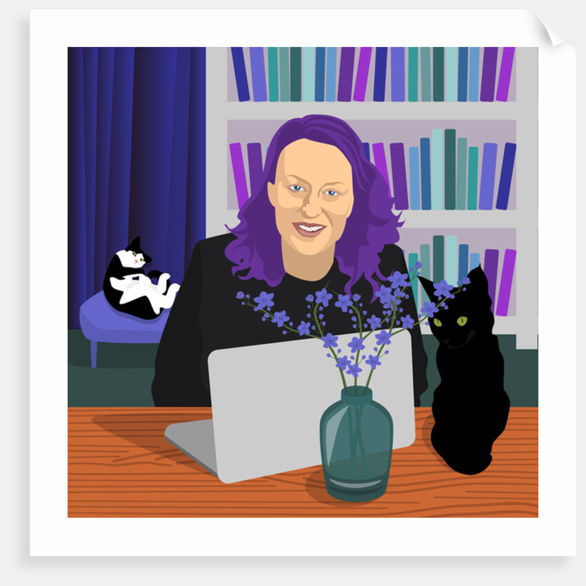 Self Portrait by Claire Huntley