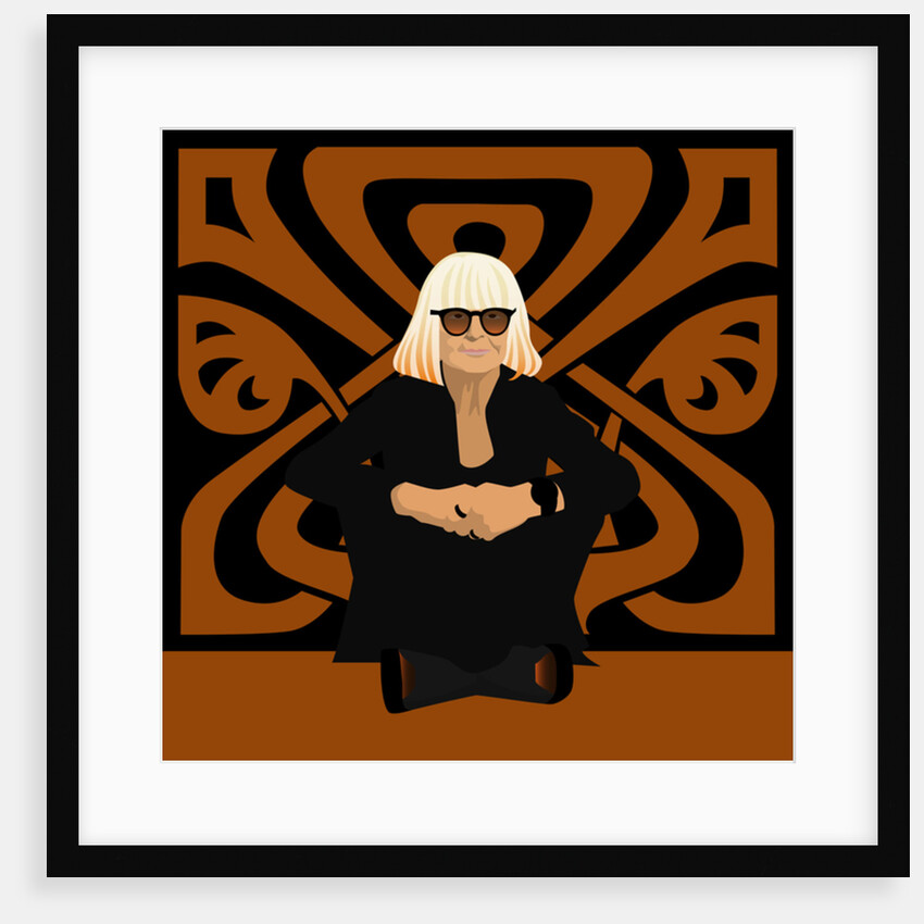 Portrait of Barbara Hulanicki by Claire Huntley