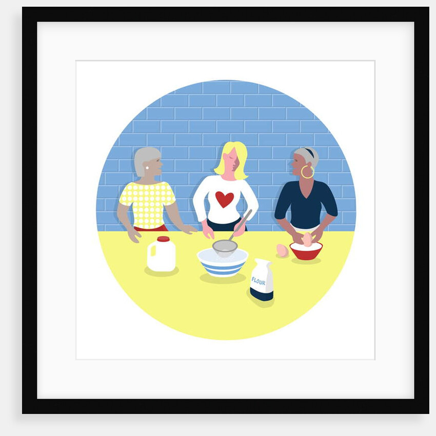 Baking Party, 2017 by Claire Huntley