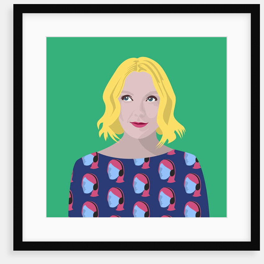 Portrait of Lauren Laverne, 2017 by Claire Huntley