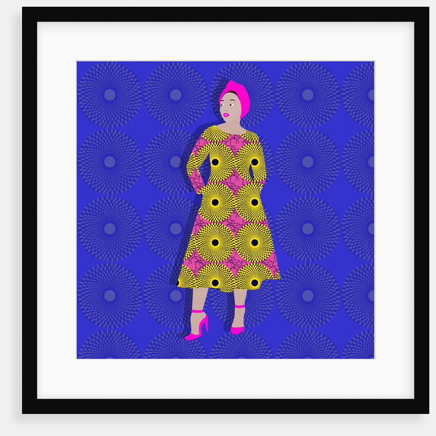 Ankara Wow, 2017 by Claire Huntley