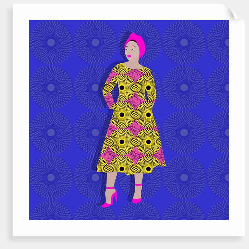 Ankara Wow, 2017 by Claire Huntley