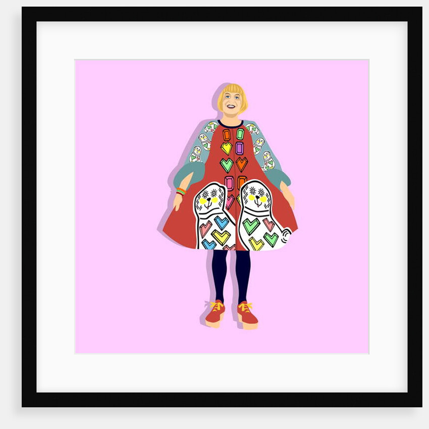 Portrait of Grayson Perry, 2018 by Claire Huntley