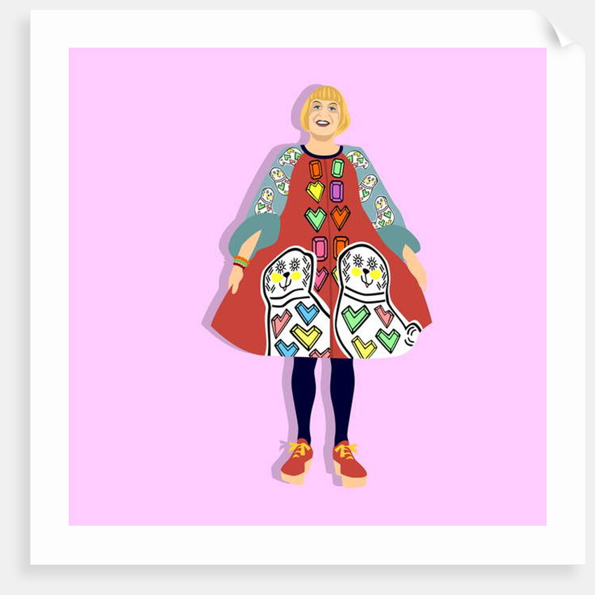 Portrait of Grayson Perry, 2018 by Claire Huntley