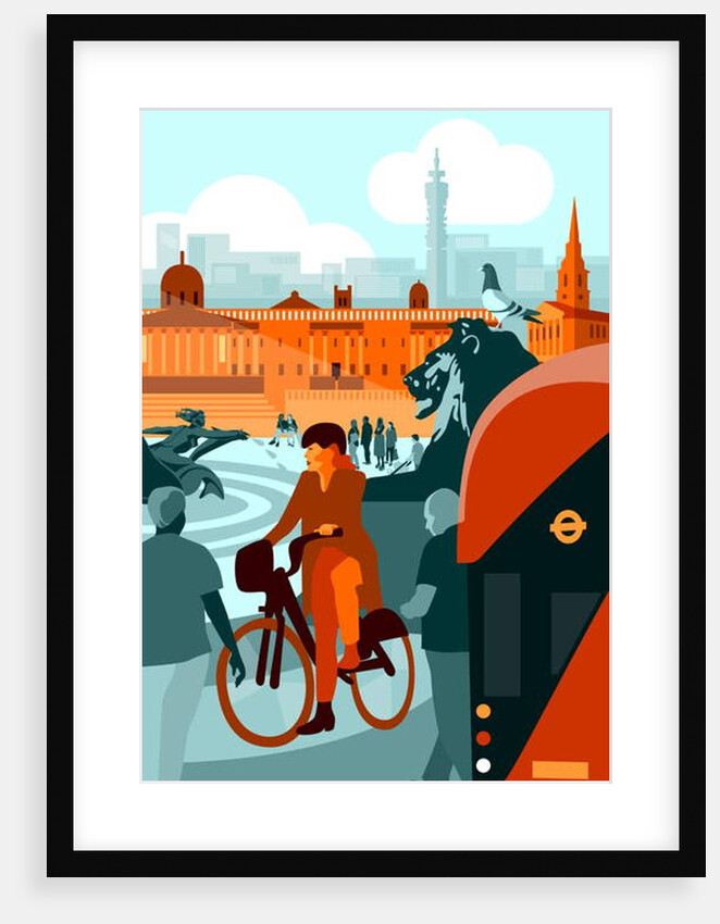 Trafalgar Square, London, 2018 by Claire Huntley