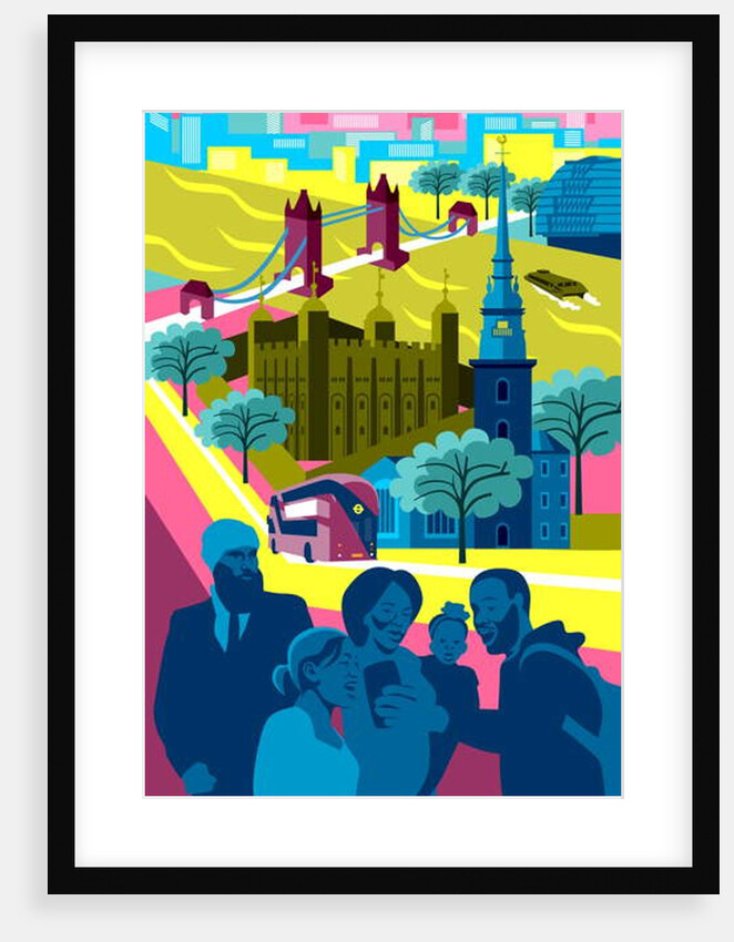 Historical Tower of London, 2018 by Claire Huntley