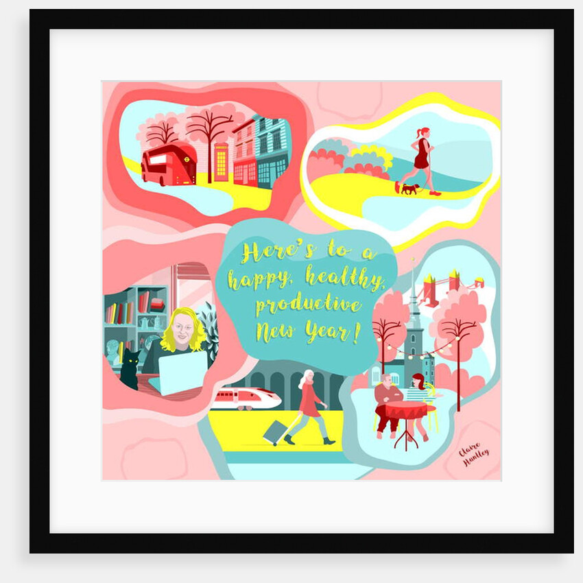 New Year Goals, 2019 by Claire Huntley