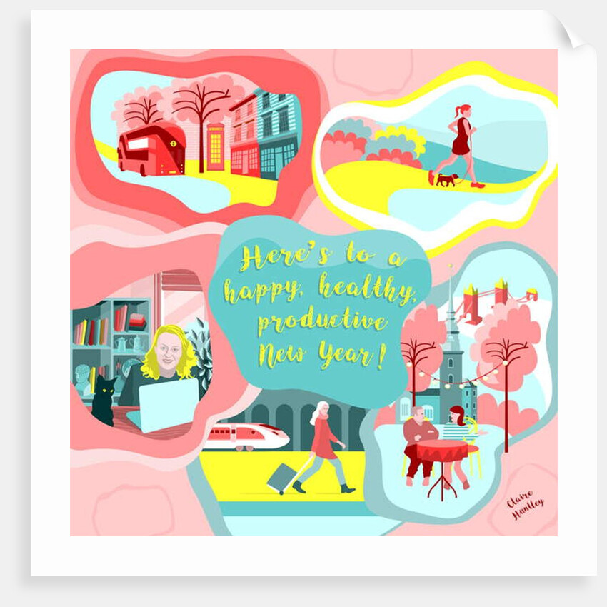 New Year Goals, 2019 by Claire Huntley