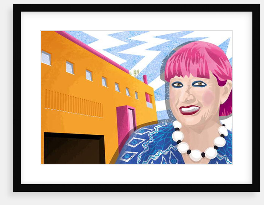Dame Zandra Rhodes and the Fashion & Textiles Museum in Bermondsey, London, 2020 by Claire Huntley