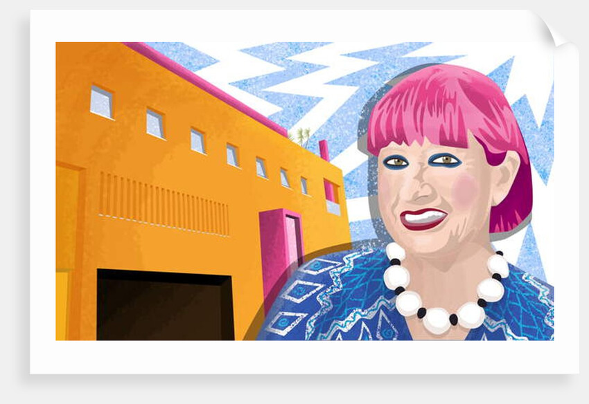 Dame Zandra Rhodes and the Fashion & Textiles Museum in Bermondsey, London, 2020 by Claire Huntley