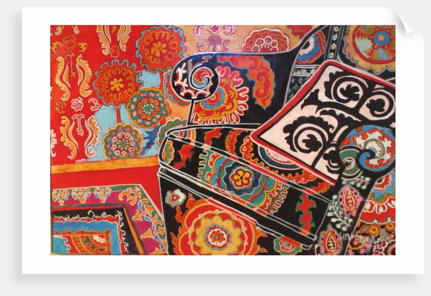 Suzani Decor, 2016 by Linda Arthurs