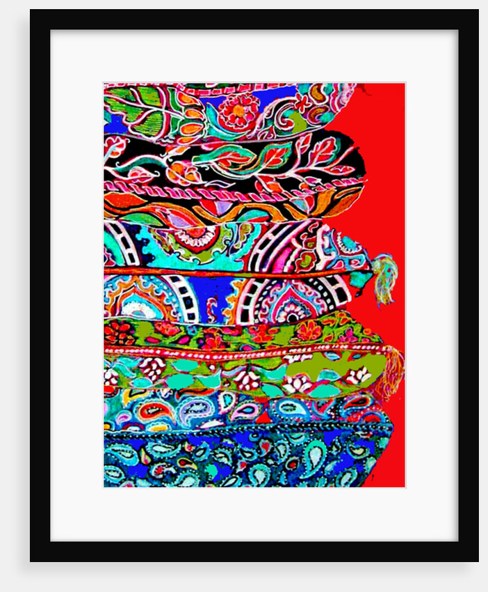 Pile of Pillows two, 2015 by Linda Arthurs