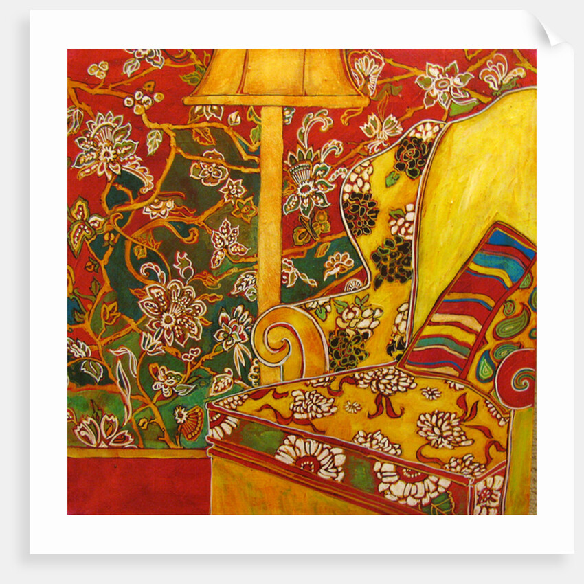 Living room chair, 2016 by Linda Arthurs