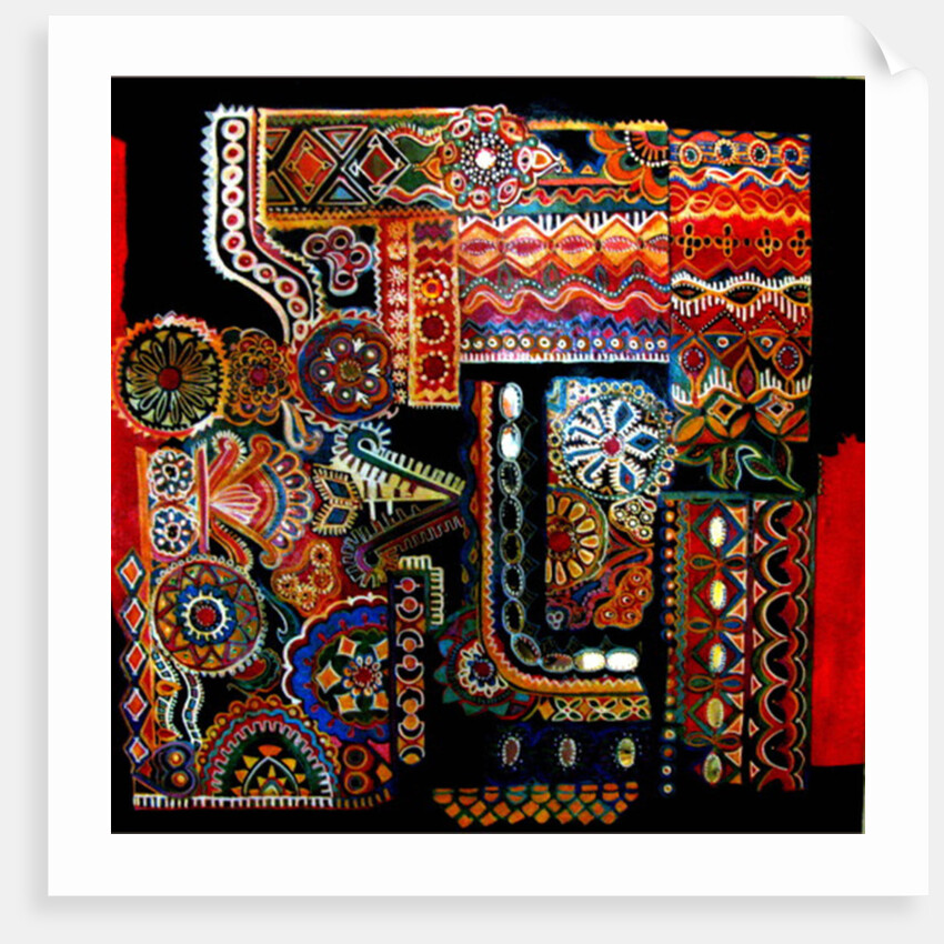 Tribal designs, 2014 by Linda Arthurs