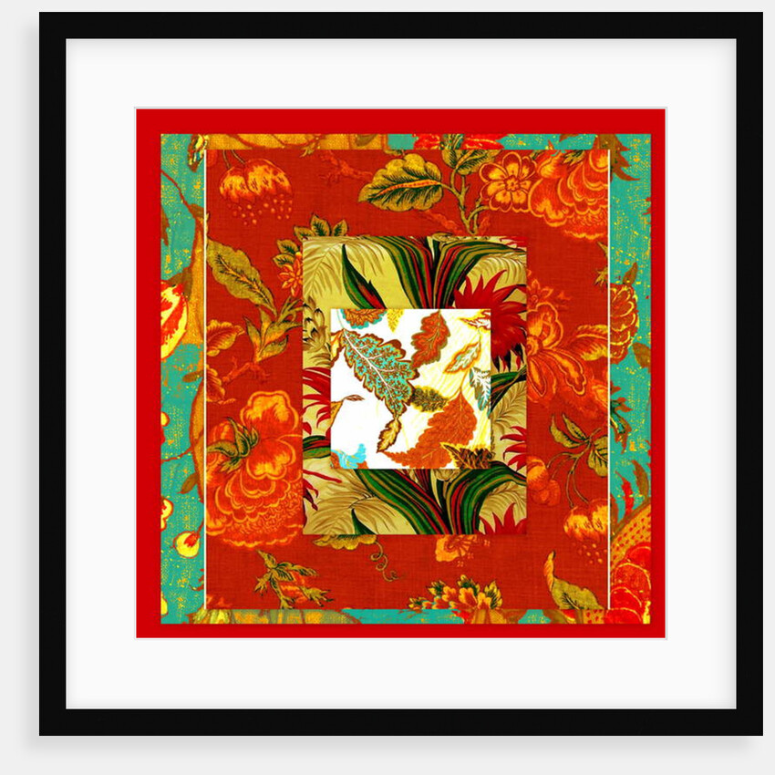 COLLAGE OF PATTERNS by Linda Arthurs